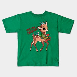 Little Reindeer Kids T-Shirt